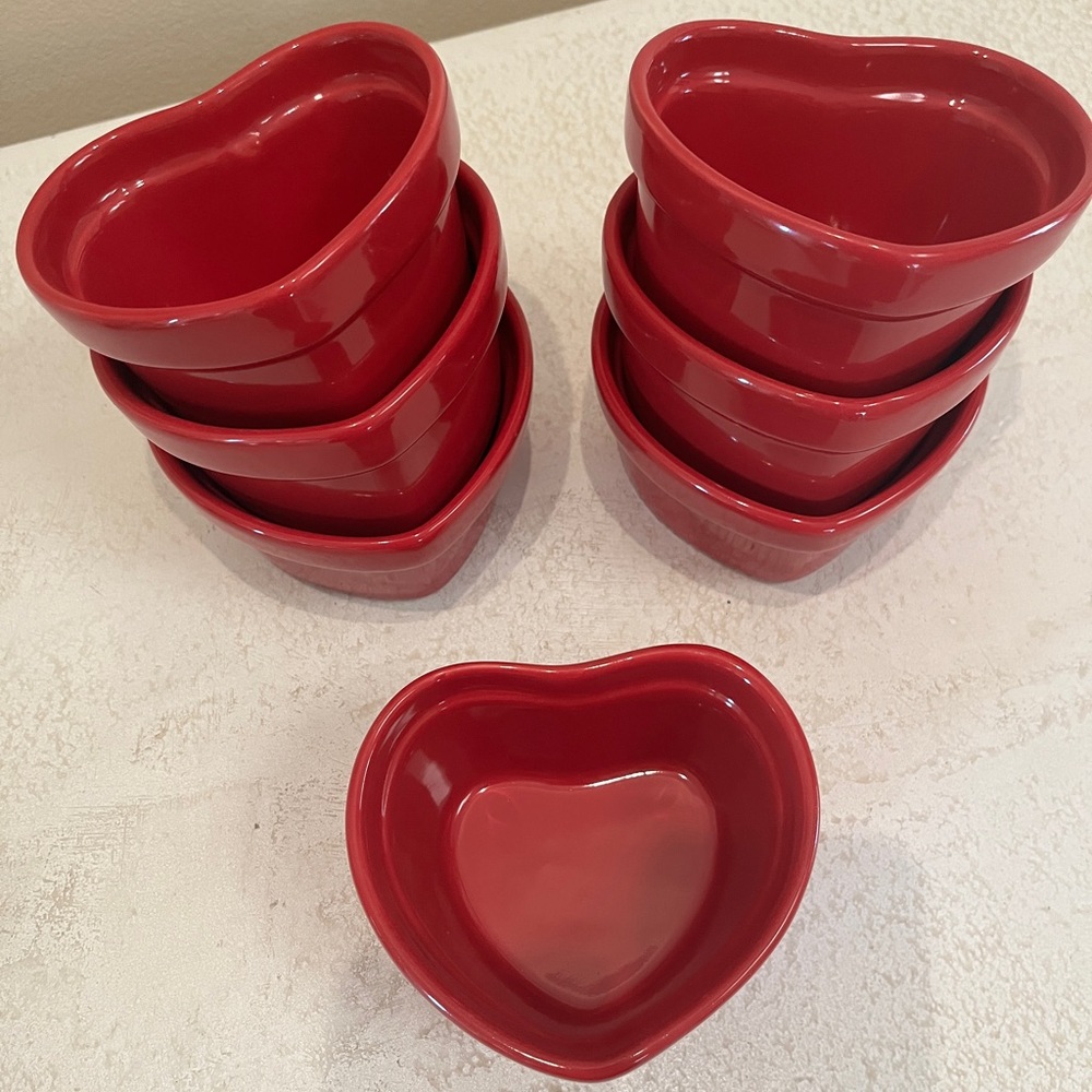 HEART SHAPED BAKING CERAMIC DISH by Fresh Microwave Safe 4.5”.
7 Available